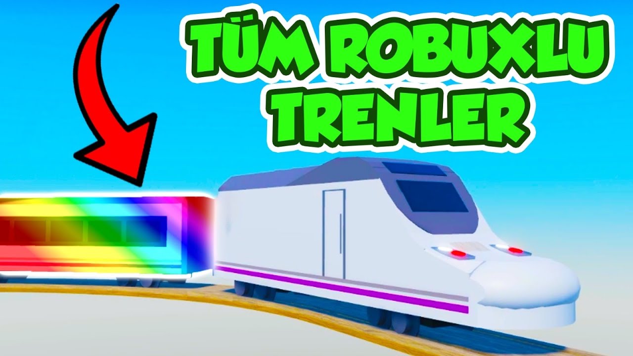 TÜM ROBUXLU TRENLERİ ALDIM! SONA GİT ROBUX KAZAN!
