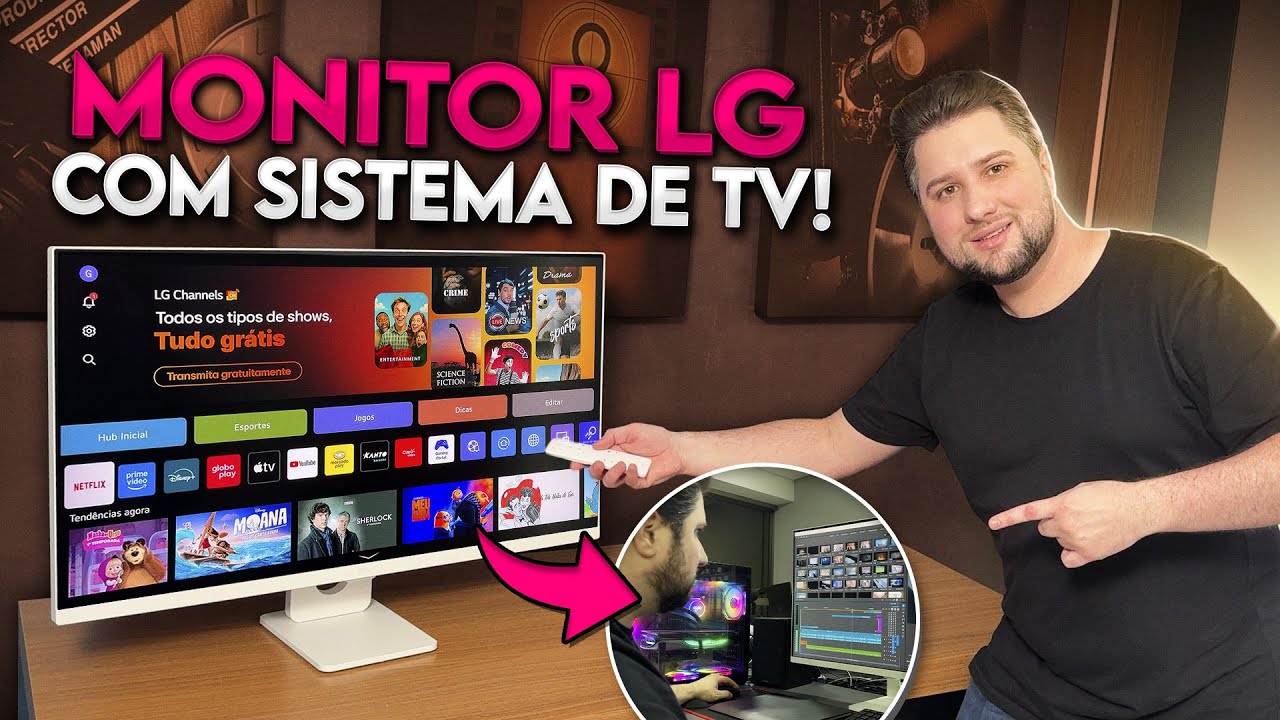 Телевизор или монитор? Мы протестировали LG MyView 4K Smart 2-в-1 (32SR73U-W).