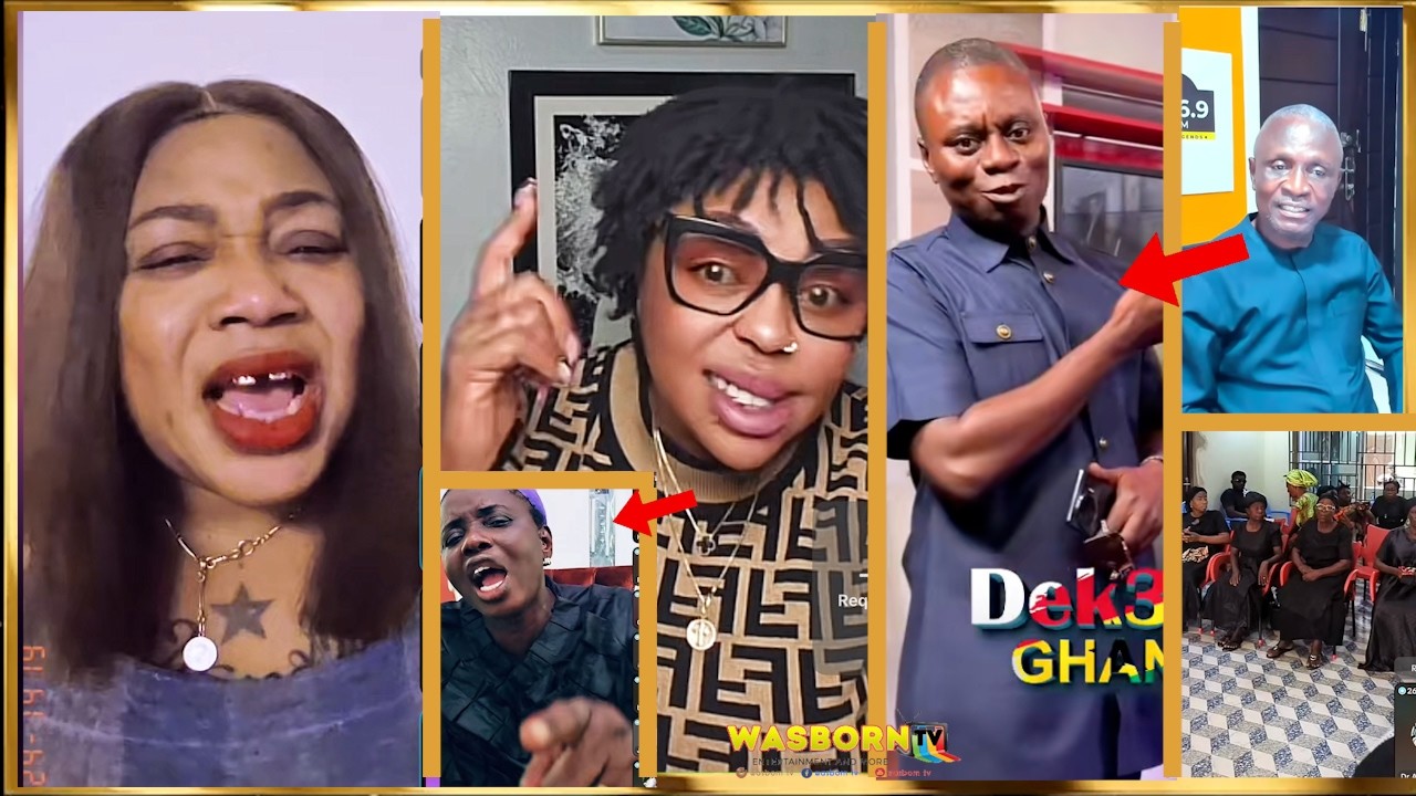 🔥Woho Fuu! Samsonwaa PƲŊCHƐS AfiaSchwar Attαck!ng MamaChina;as Ebenezer Dαrɛs Ekouna Family On 2Pac