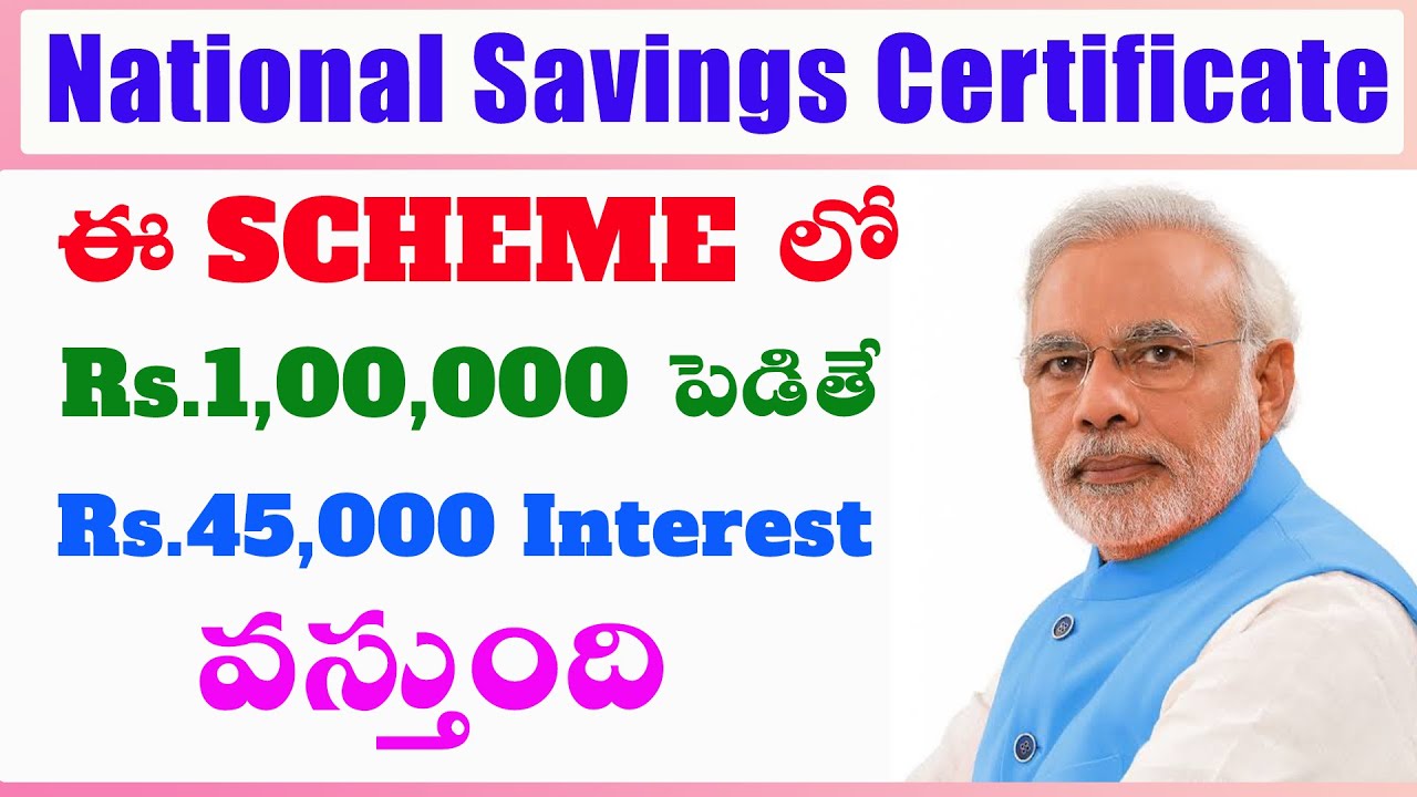 National Savings Certificate 2025 Telugu: Post Office Schemes| NSC Interest Rates 2025