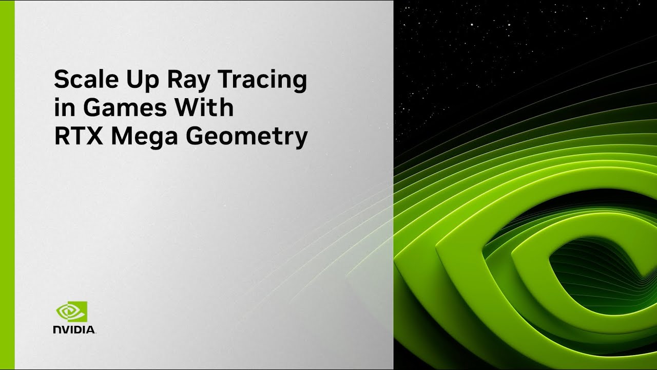 GDC 2025 | Масштабирование трассировки лучей в играх с помощью RTX Mega Geometry - Полная запись ...