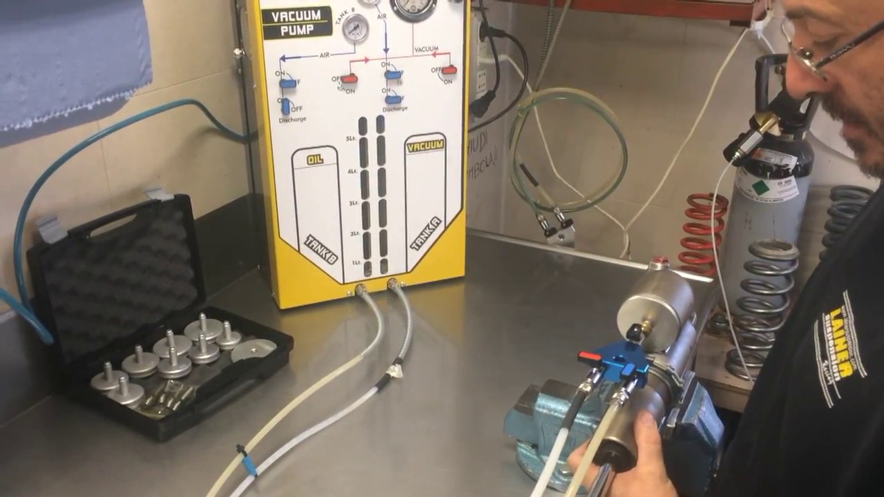 Vacuum Pump by Lainer Suspension Racing.