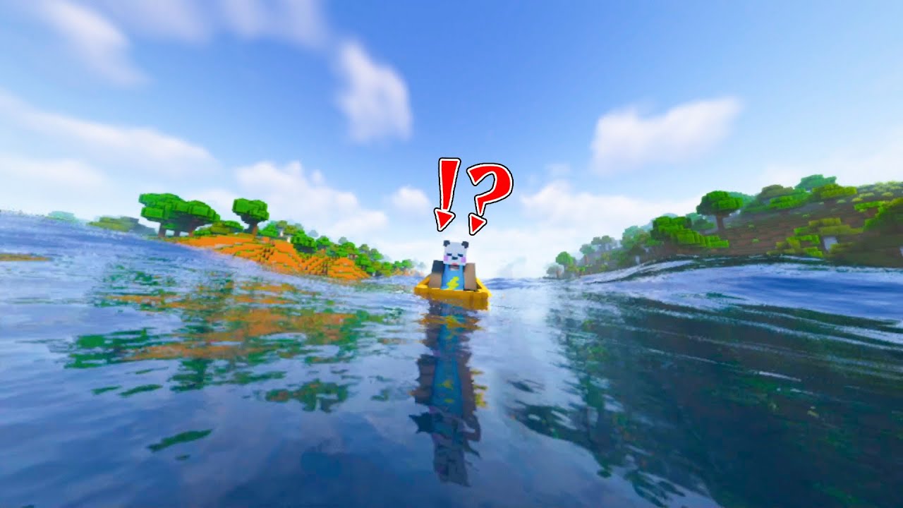 【アツクラ】ワールドに異変！？リアルな世界で波立つ海に出る！！