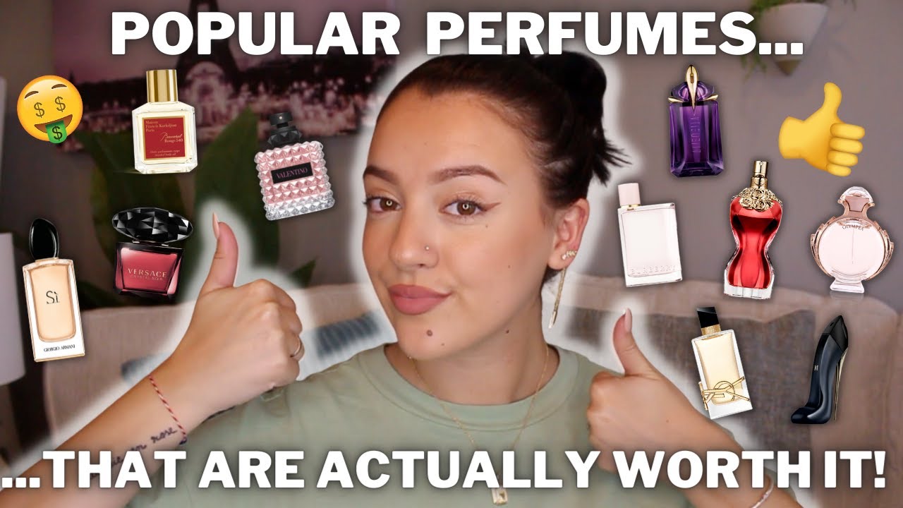 TOP 10 POPULAR DESIGNER PERFUMES ACTUALLY WORTH THE MONEY!!