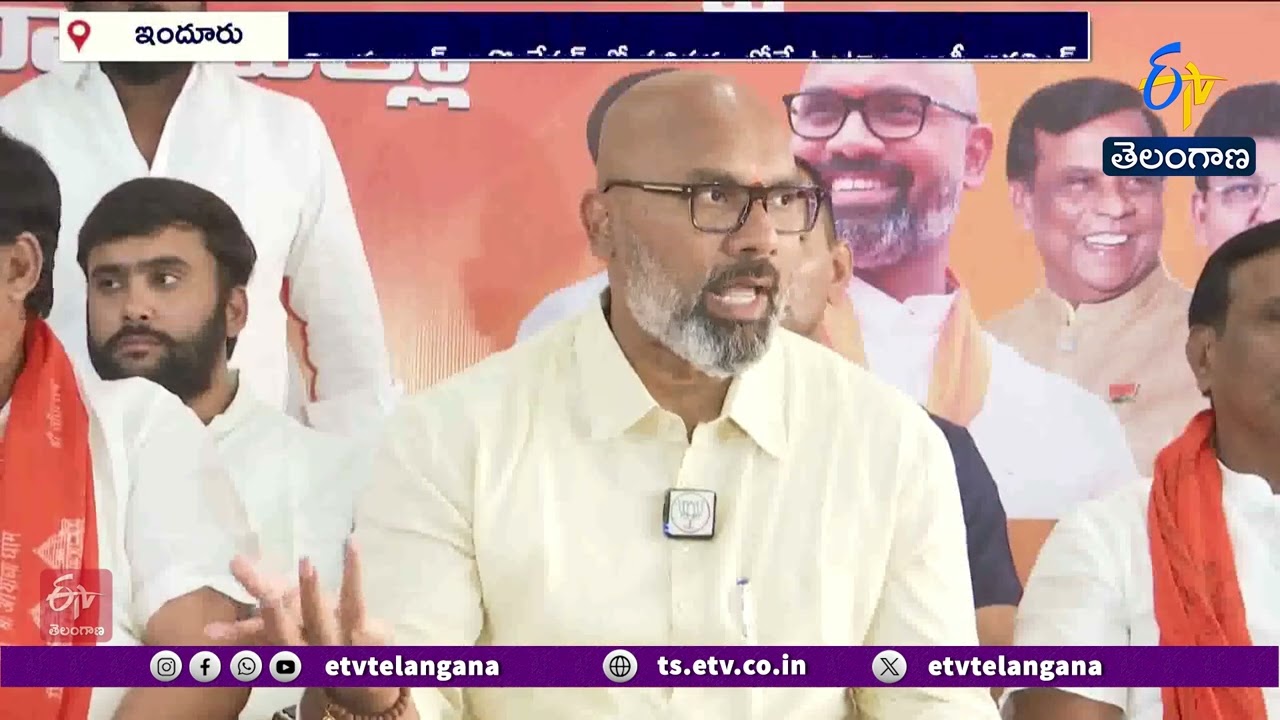 BJP MP Arvind Praises Nizamabad Voters for Big Win | నిజామాబాద్ కార్పొరేషన్‌లో BJP విజయాలు