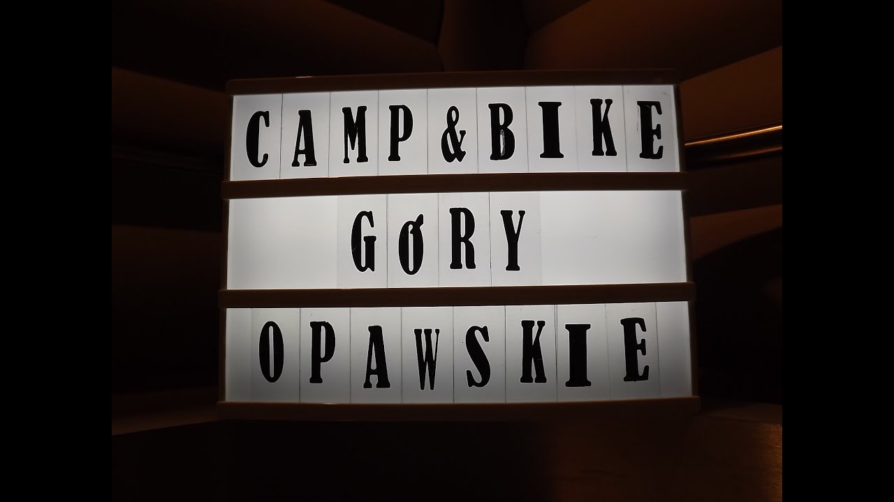 CAMP&BIKE #4 Góry Opawskie-Jarnołtówek i Pokrzywna gravelowo :)