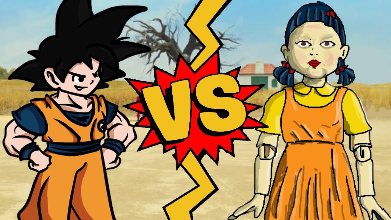 M.U.G.E.N. Battles | Goku vs Squid Game Doll | Dragon Ball Z vs Squid Game