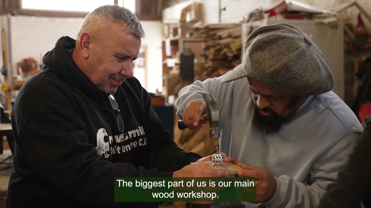 2-minutes about social prescribing at Crowsmill Craft Centre