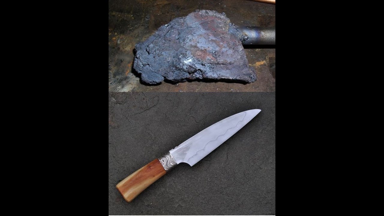 Knife Maker's Corner #9 - The Process of Forging a Knife From an Iron Bloom