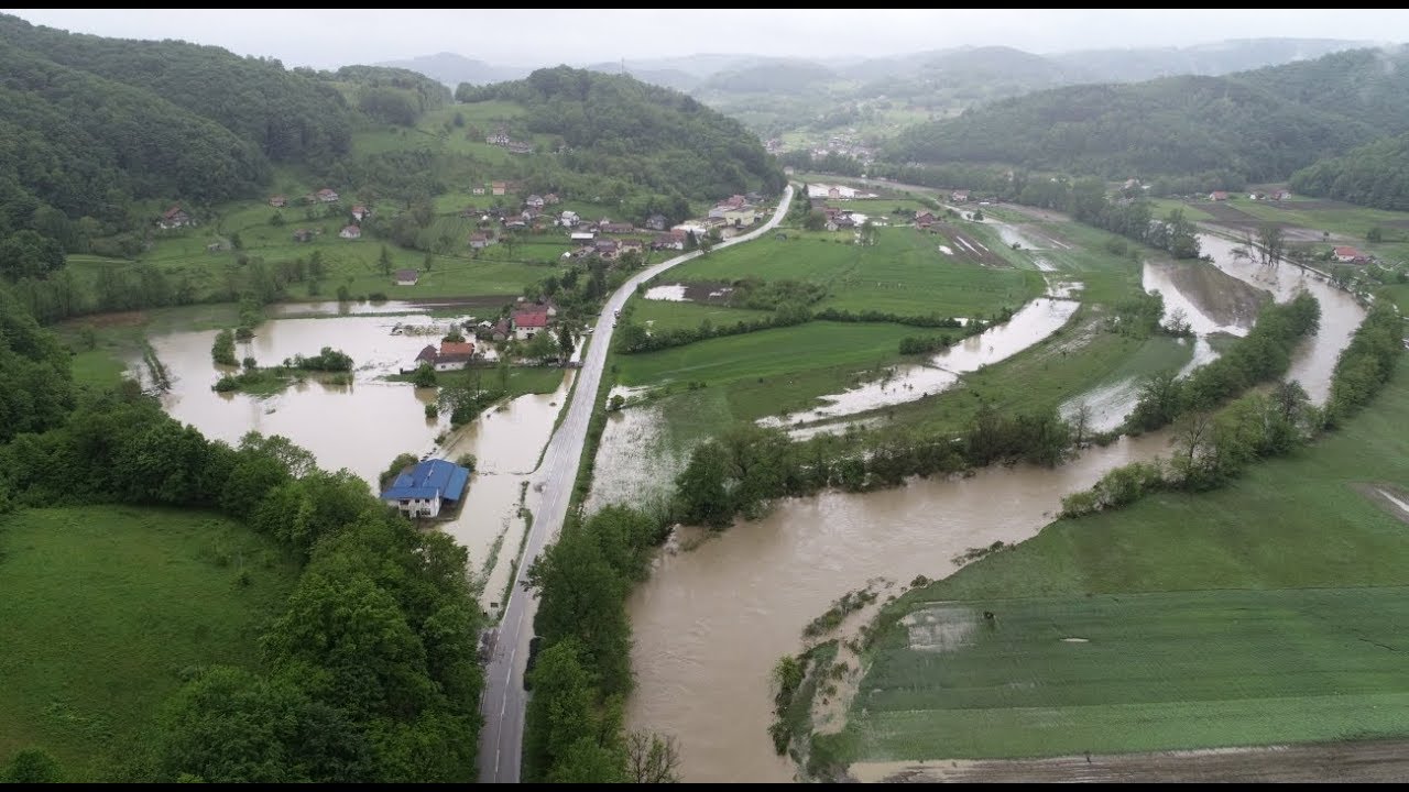 Poplave - Teslić - Maj 2019 - Dron.ba za N1