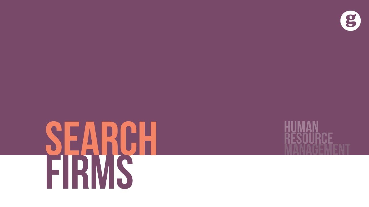Search Firms