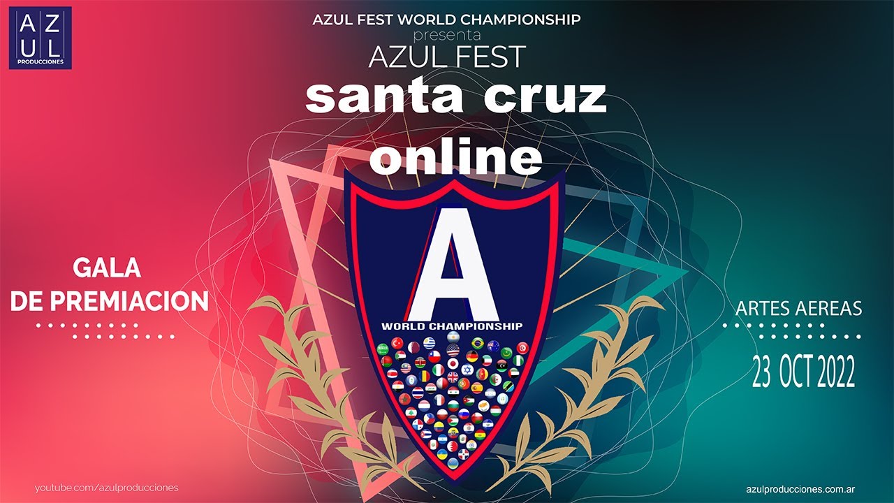 🌐 AZUL FEST SANTA CRUZ ONLINE 2022 | Gala de Premiacion | AZUL FEST WORLD CHAMPIONSHIP