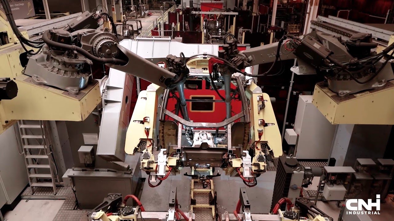 CNH Industrial Croix Plant - New welding line for tractor cabs.