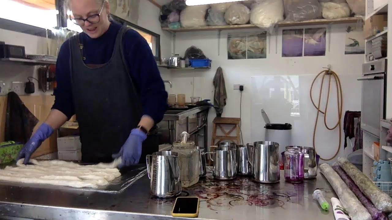 May Seasonal Changes Colour Livestream Fibre Dyeing
