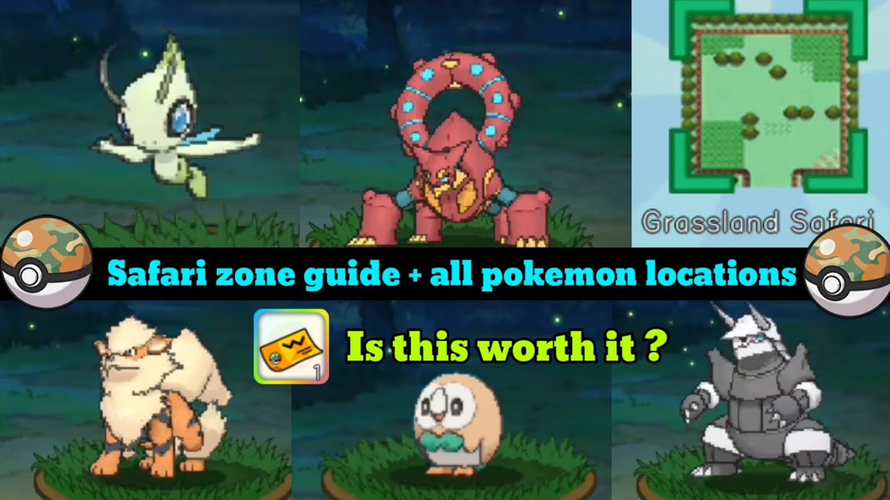 pocket pixel safari zone guide