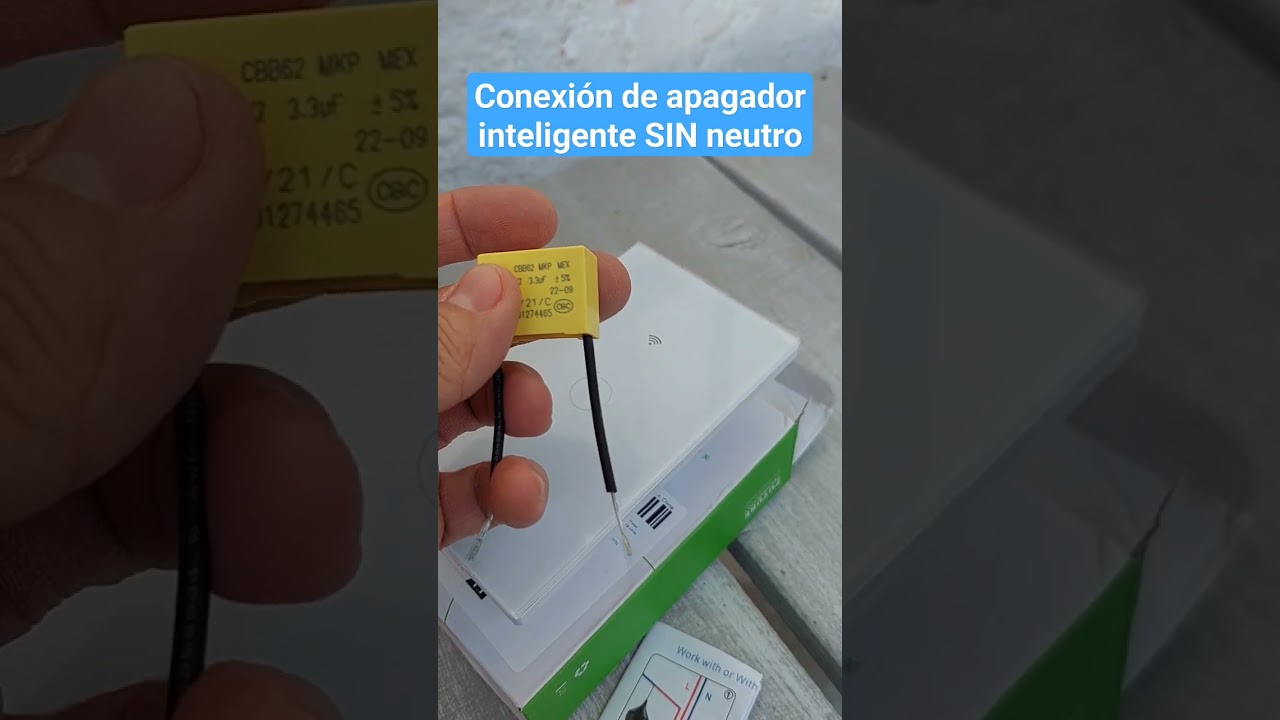 Apagador inteligente SIN neutro #electronic #iluminacion #alexa #smarthouse #smarthome #ideas