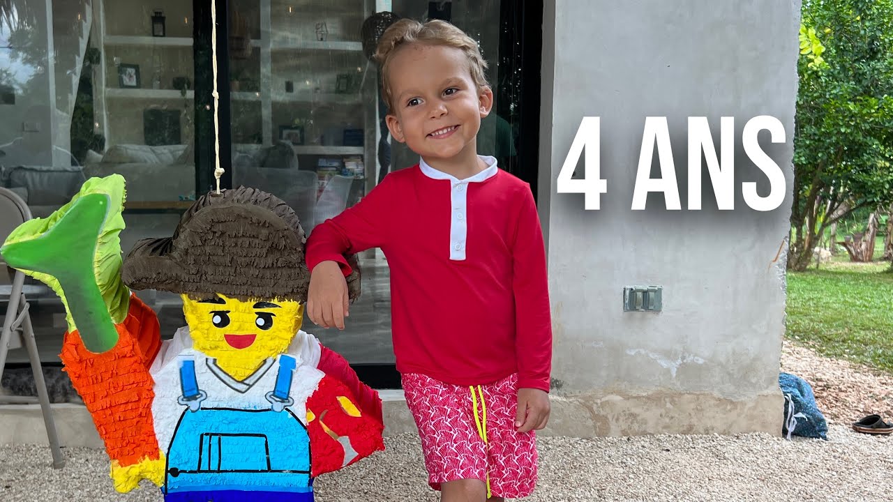 Un anniversaire Mémorable | 4 ans Louison