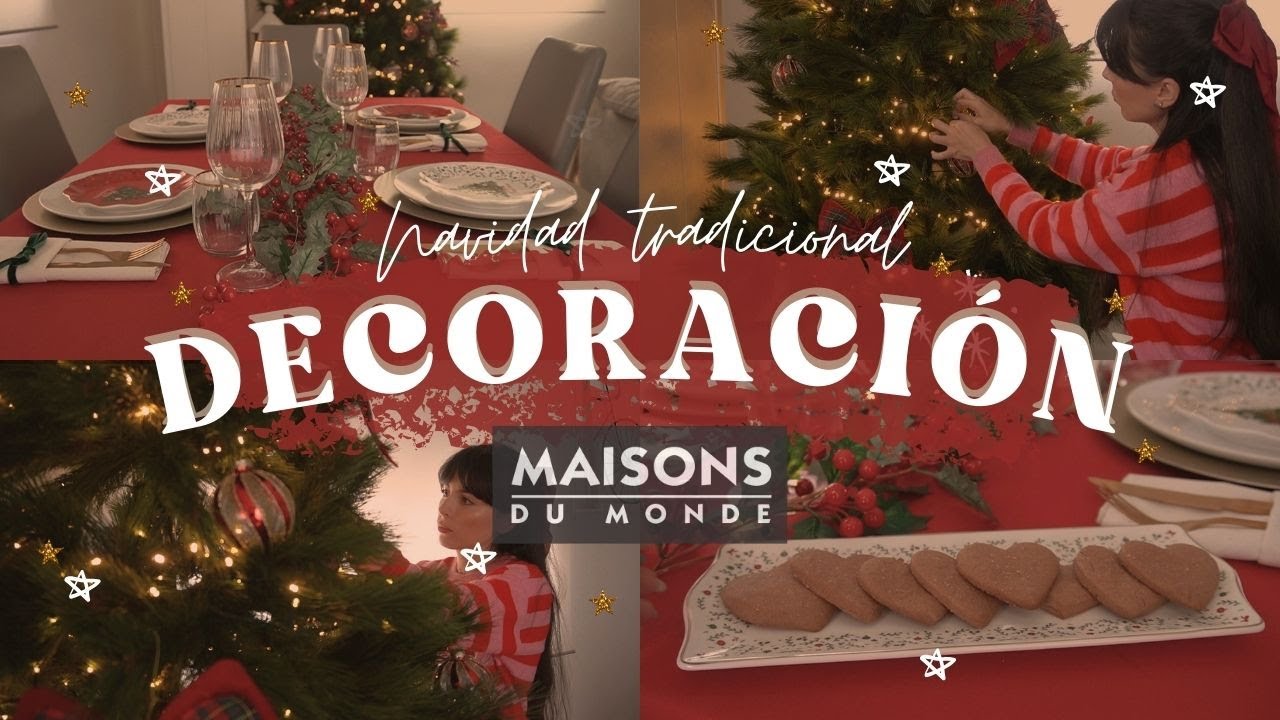 DALE UN TOQUE MÁGICO A TU HOGAR CON MAISONS DU MONDE ESTA NAVIDAD 🎄✨