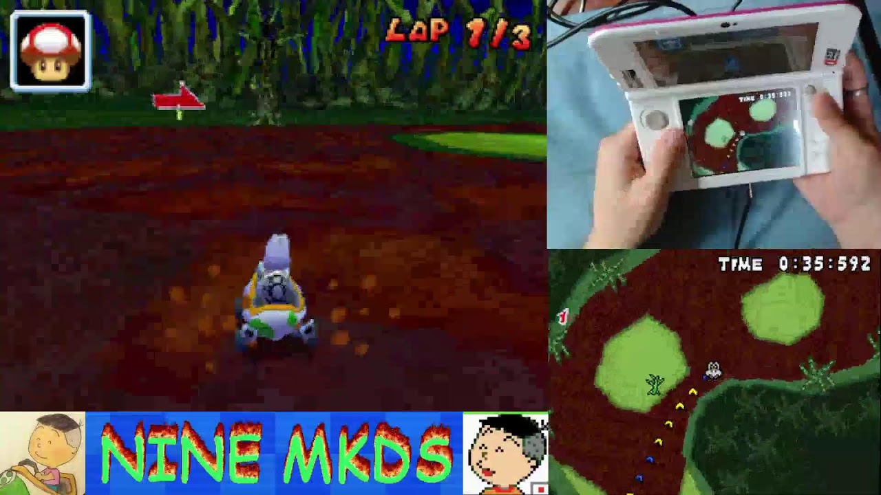 マリオカートDS　配信　手元あり