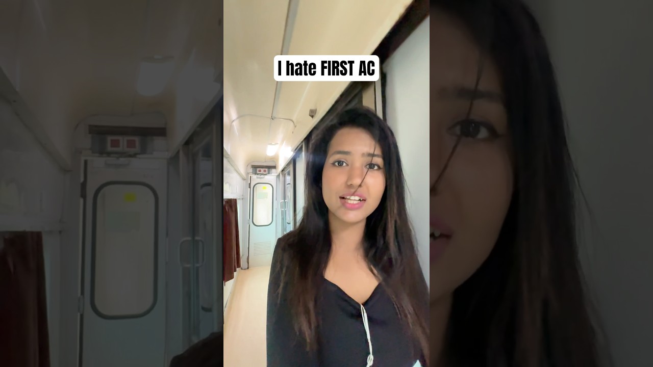 I HATE First AC #trainjourneyindia #train