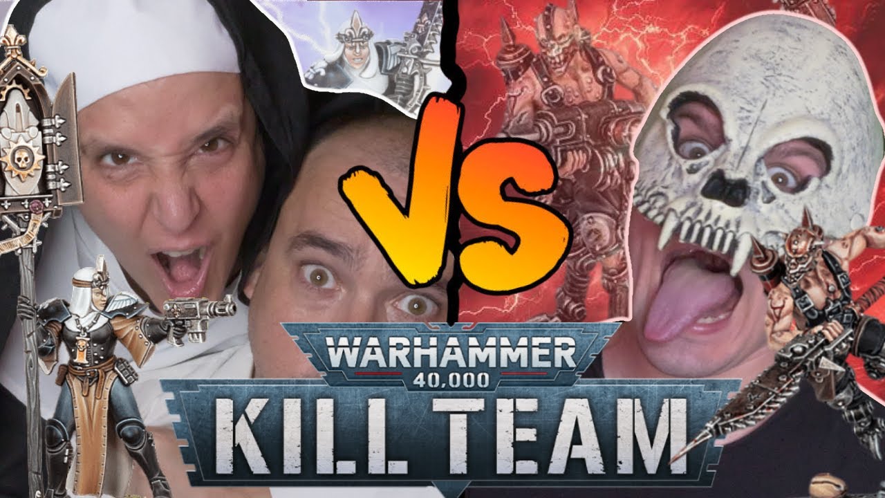 10 Nonnes En Colère! - Rapport de Bataille Novices VS Goremongers Warhammer 40 000 Kill Team!