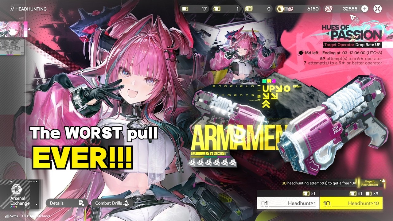 The WORST pull ever in Yvonne and her weapon | Arknights: Endfield!