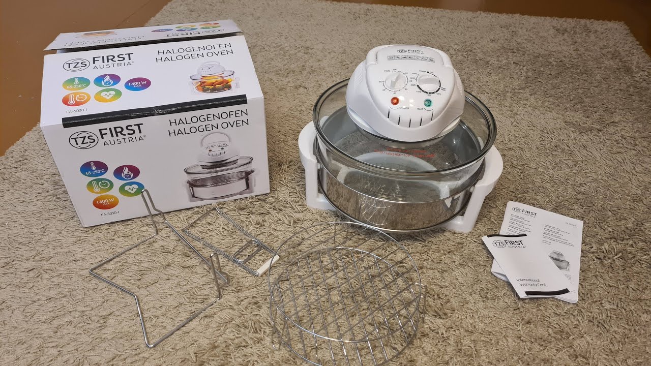 Unboxing TZS First Austria Halogen Oven FA-5030-1