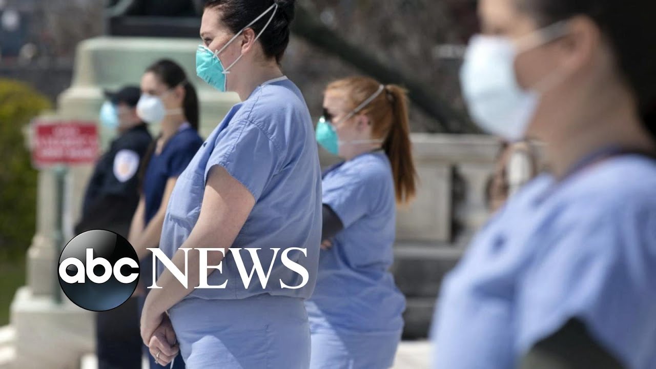 Nurses leave home to work in COVID-19 hotspots