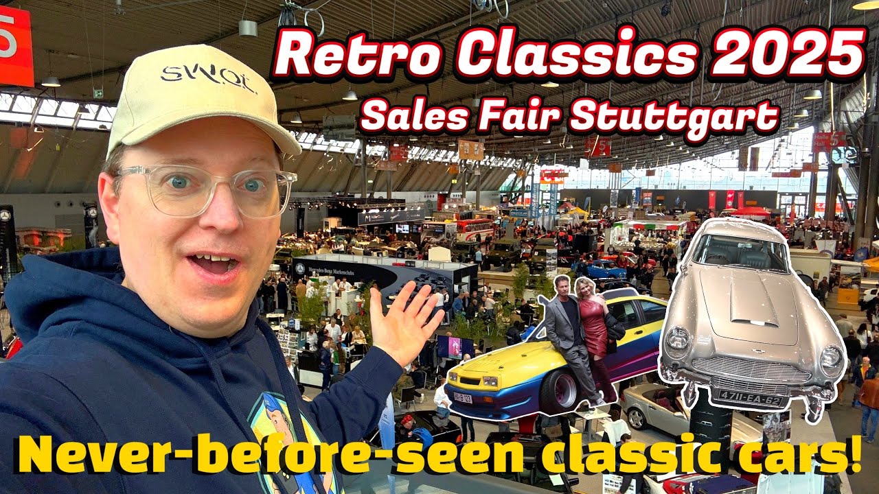 RETRO CLASSICS Stuttgart 2025 - #automobile #vlog #nostalgia #travel #cars #truck #army #supercars