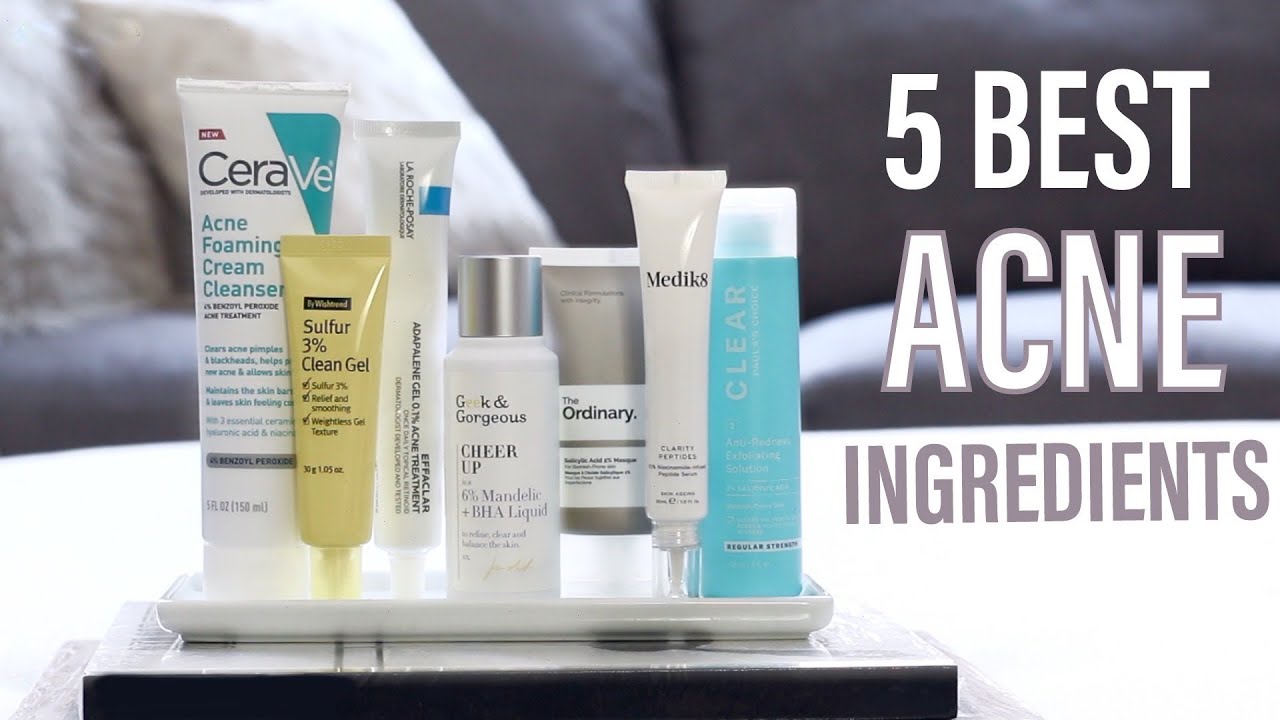 5 Best Acne Ingredients & How to Use Them