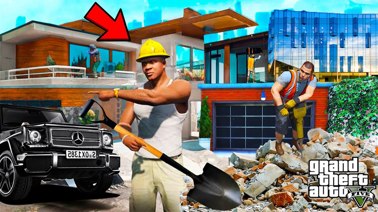 Franklin Become The Richest Construction Worker in GTA 5!