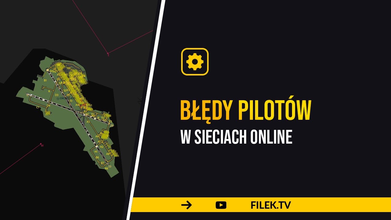 Częste błędy wirtualnych pilotów w sieciach jak IVAO czy VATSIM - poradnik / tutorial - CZYT. OPIS