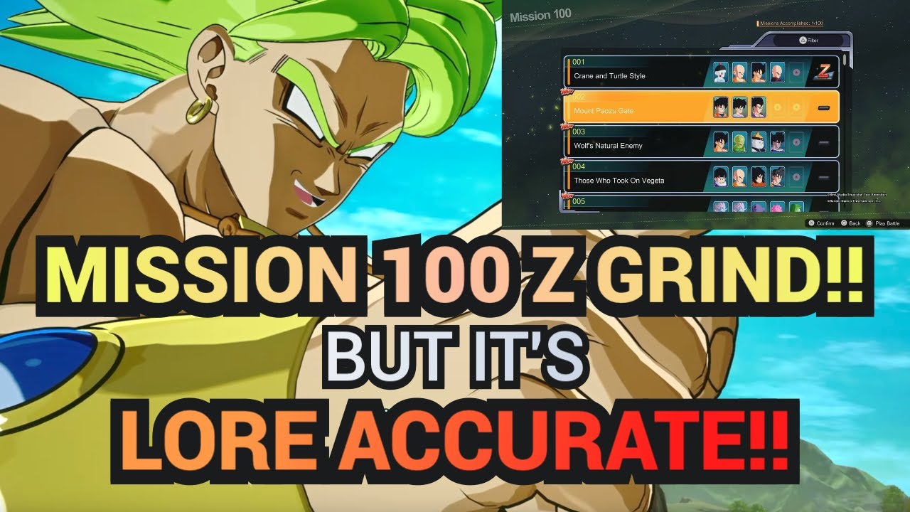 MISSION 100 Z RANK GRIND!! BUT WE KEEP THE TEAMS LORE ACCURATE!!