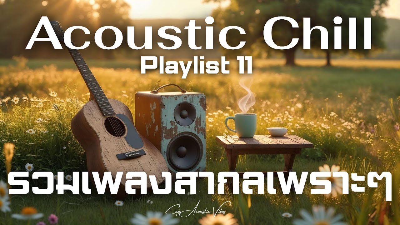 Acoustic Chill  Vol. 11 | รวมเพลงสากลเพราะๆ  ฟังชิลๆ  - Cozy Acoustic Vibes
