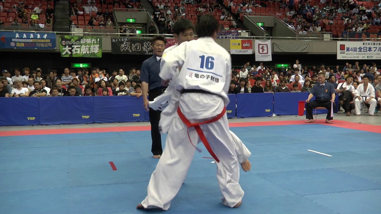 【JFKO】第4回全日本フルコンタクト空手道選手権大会　男子軽量級　3回戦