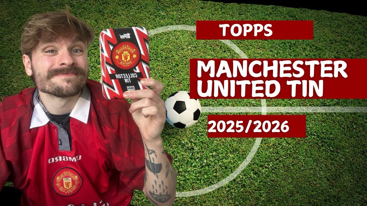 New Manchester Topps Tin Unboxing! 🔴 Worth It or Not?