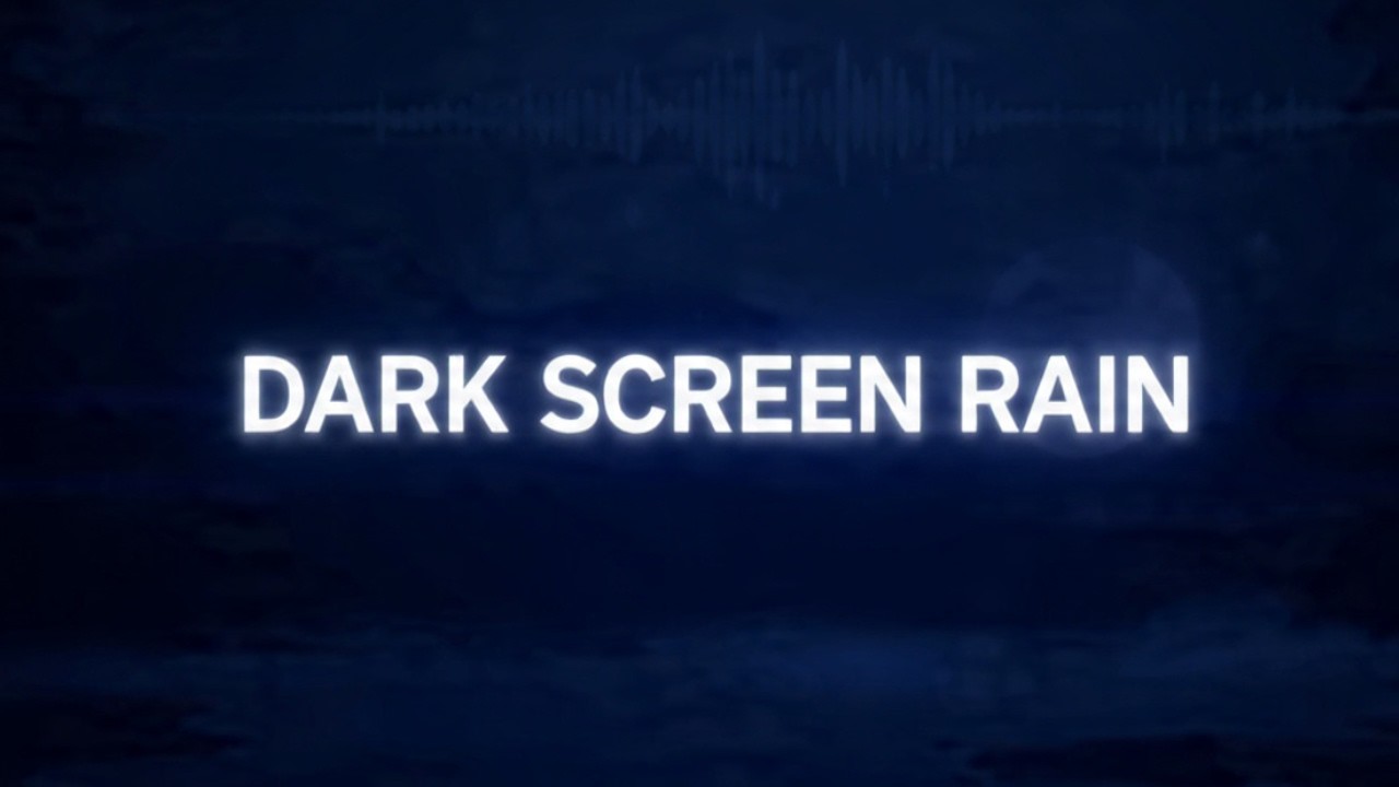 Relaxing Rain Sounds for Deep Sleep 🌧️ | Black Screen | Calm Sleep Audio Lab