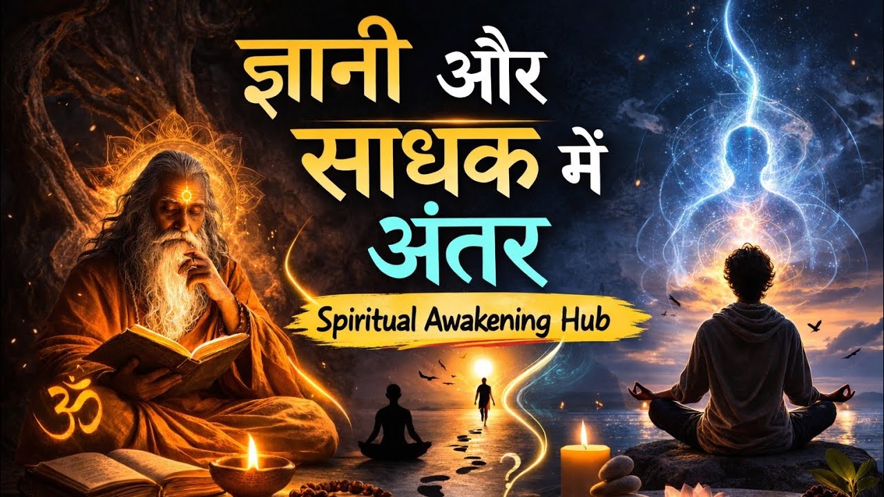 क्या आप साधक हैं या ज्ञानी बनने की ओर? सच्चाई जानकर चौंक जाएंगे | Spiritual Awakening Hub | #Soul