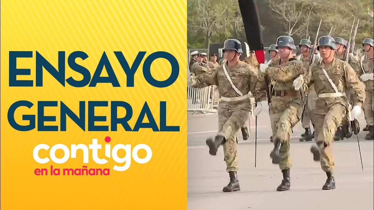 ¡TODO LISTO! Asistimos al ensayo general de la Gran Parada Militar 2024 - Contigo en la Mañana