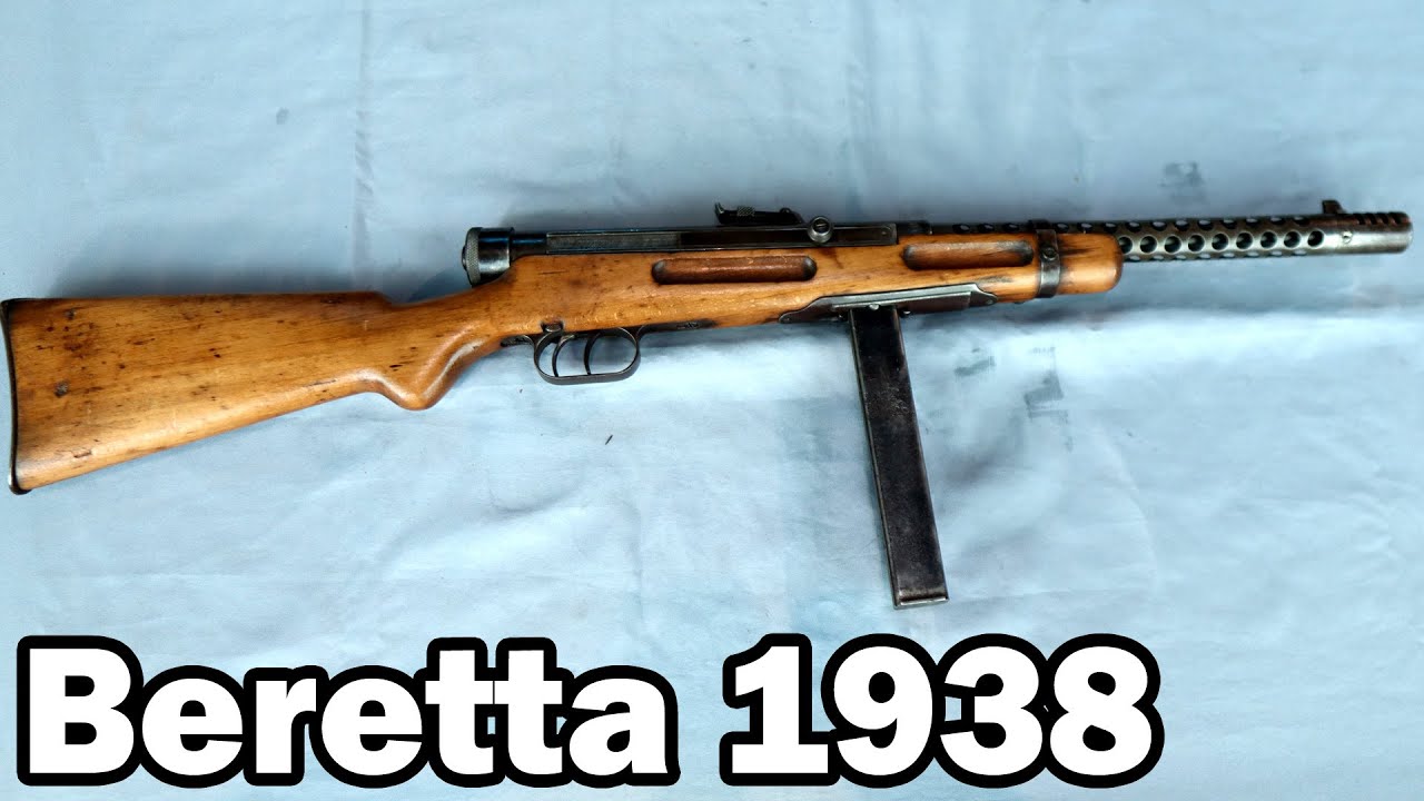 Beretta 1938 (M38A et M38/42) – L’Excellent Pistolet-Mitrailleur Italien