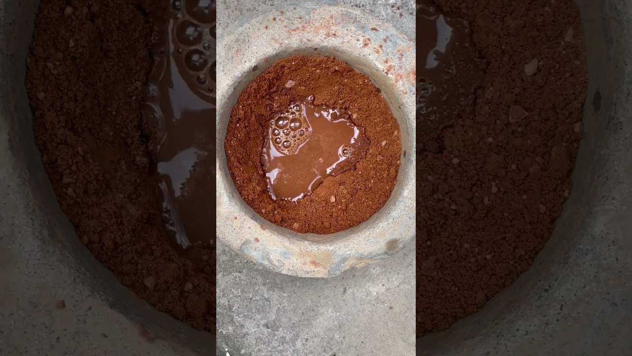 #redclay #satisfying #asmr #asmrsounds #clay #ytshorts #shorts #viralshorts #crushing