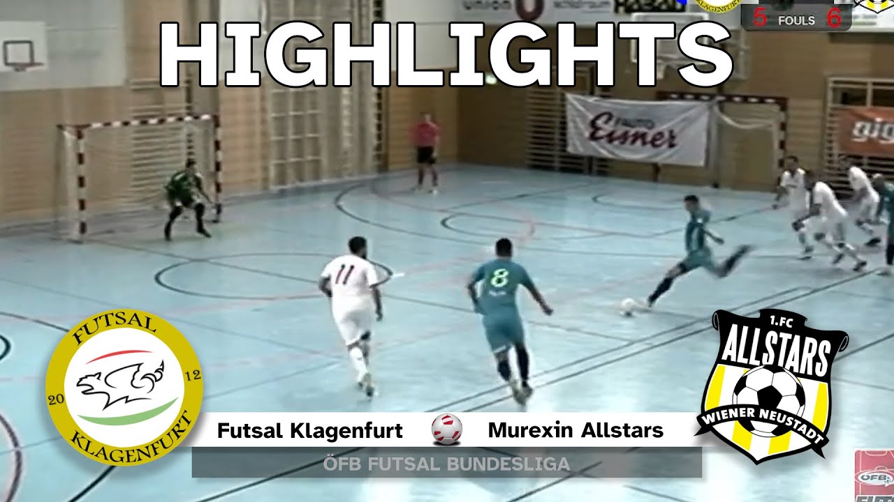 Futsal Klagenfurt - Murexin Allstars Wr. Neustadt (Highlights)