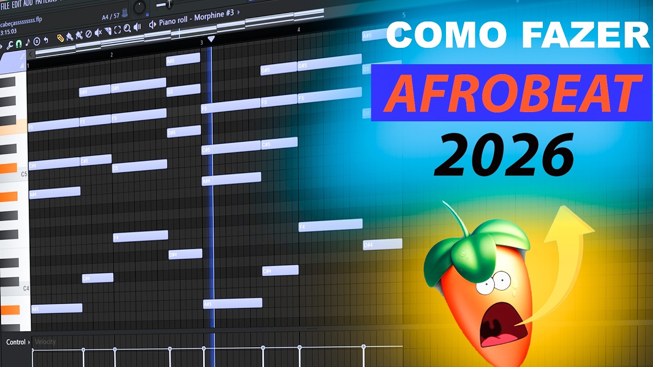 COMO fazer Instrumental De Afrobeat _ Burna Boy _ Ft _ Rema _ x _ Wizkid