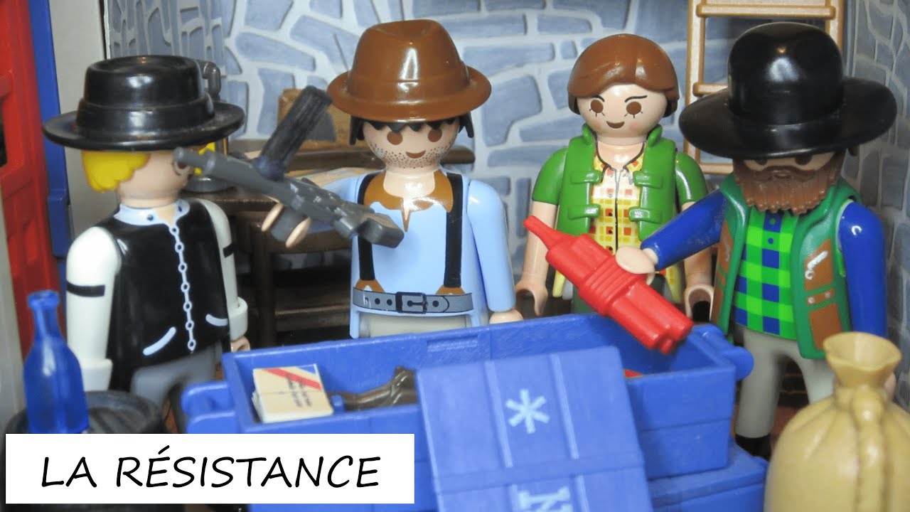 La résistance pour mettre fin à la Seconde Guerre mondiale - CNRD 2022 - Film Playmobil en français