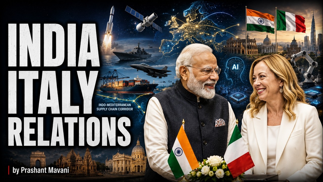 India Italy Relations 2026 - PM Modi meets PM Meloni | Prashant Mavani