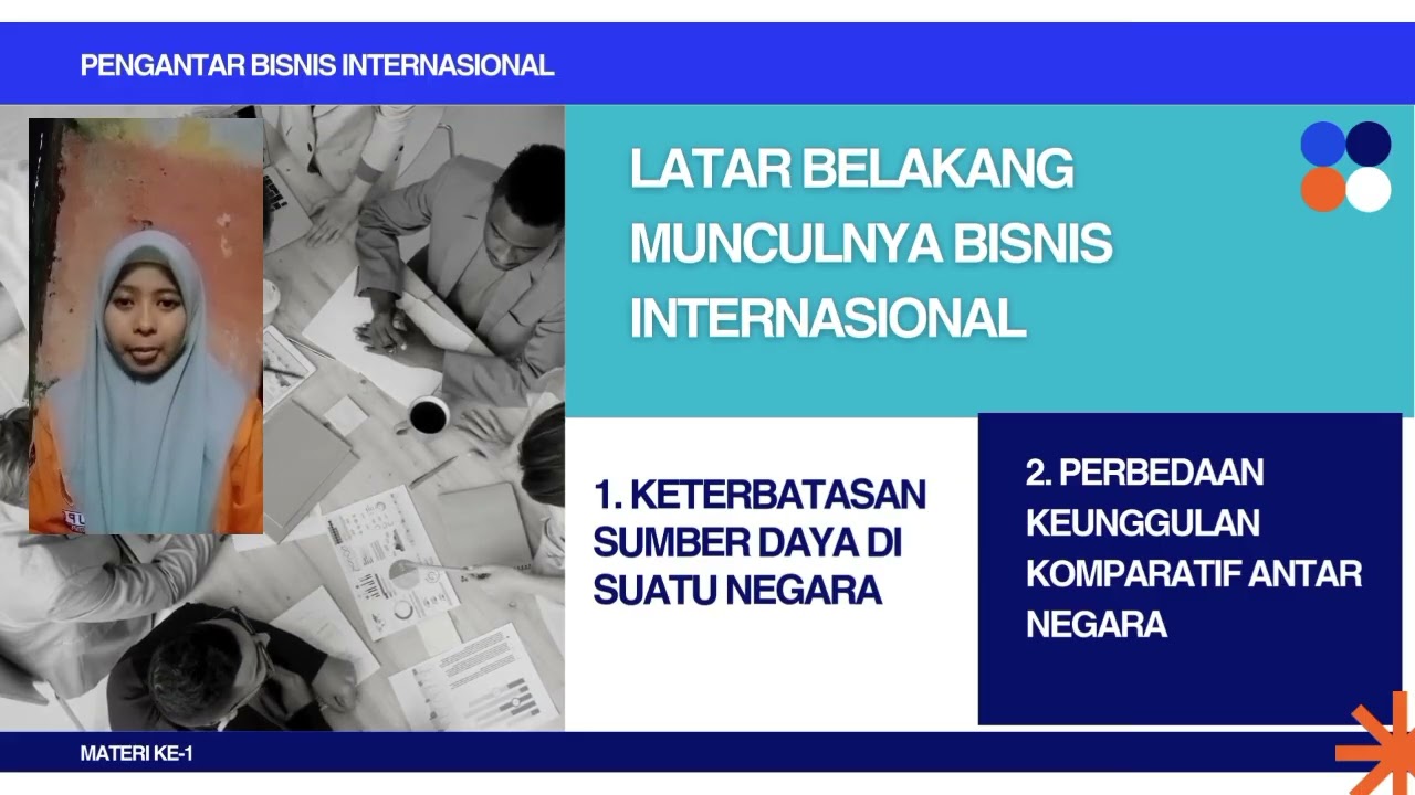VIDEO INFOGRAFIS MATERI PENGANTAR BISNIS INTERNASIONAL