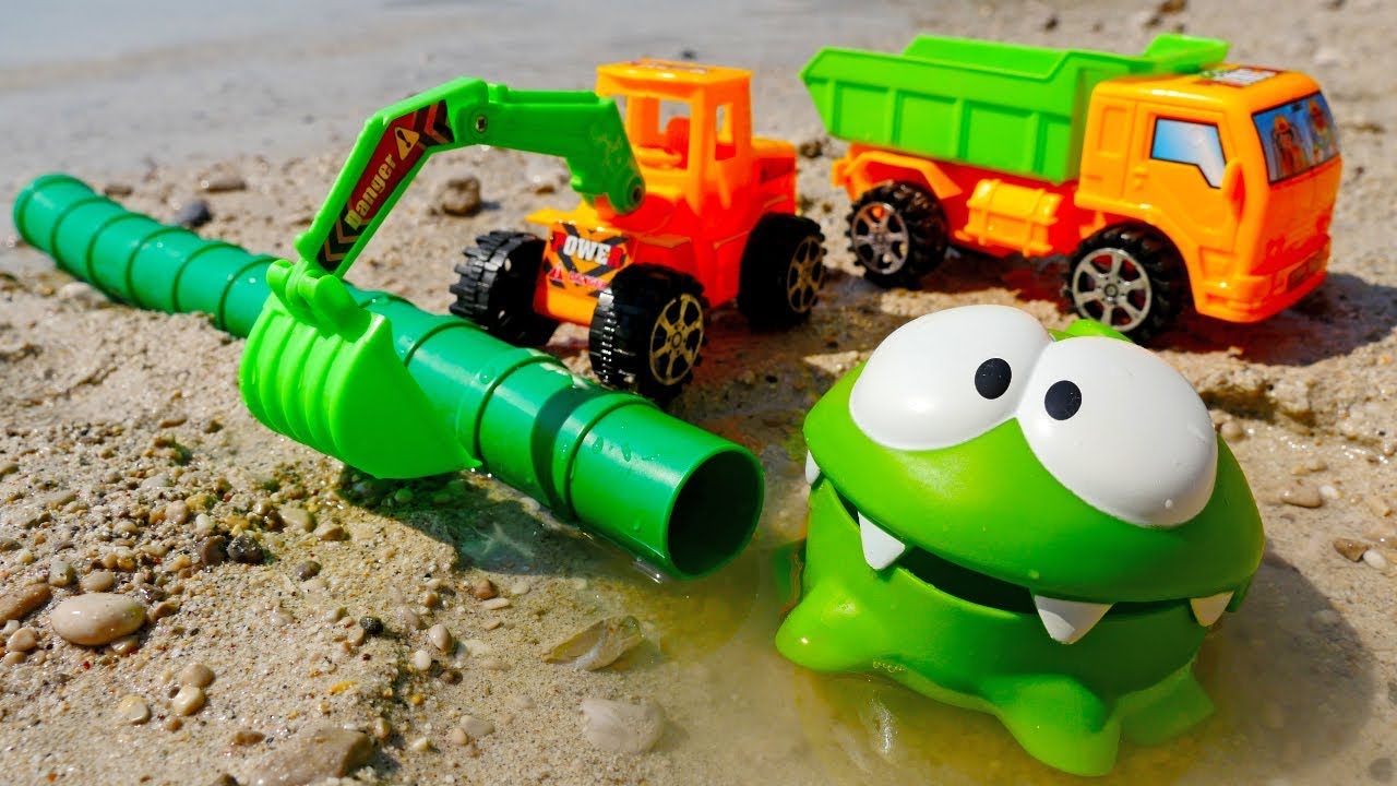 Ам Ням (Om Nom). Песочница, серии подряд