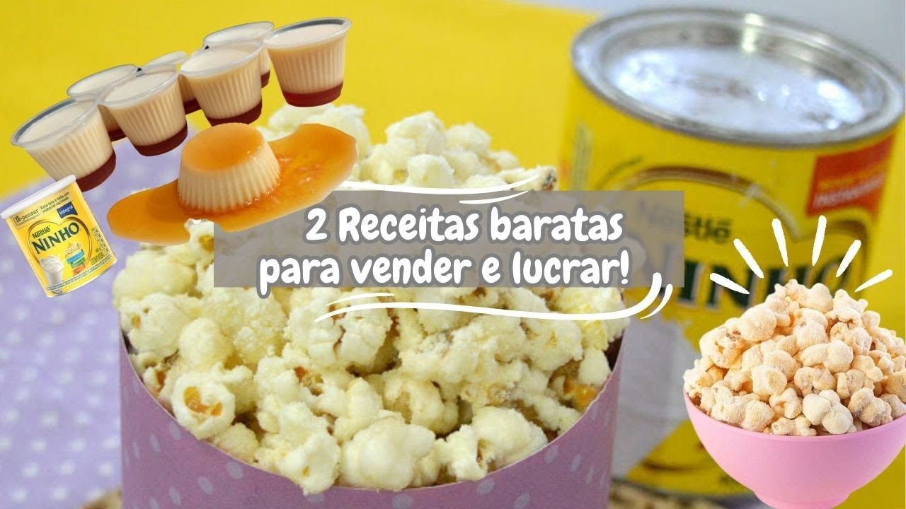 ESSA RECEITA É FÁCIL! E MUITO LUCRATIVA GANHE DINHEIRO EM CASA!