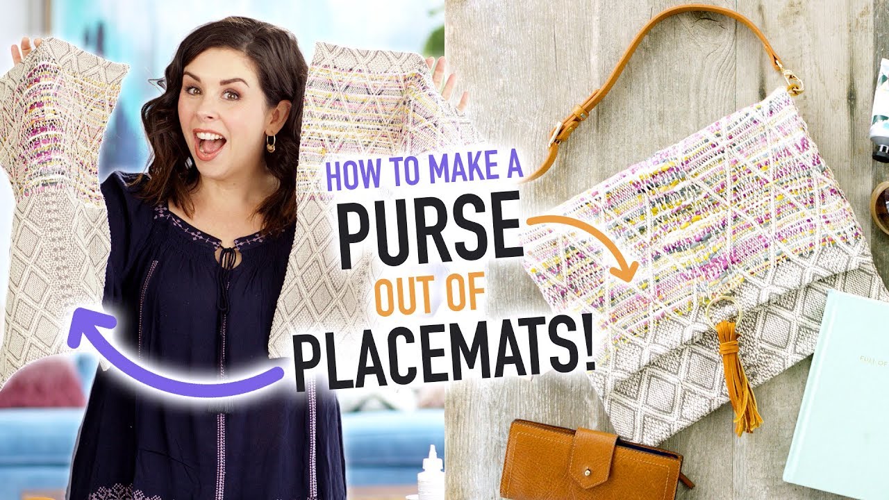 How to Make a Purse out of a Placemat! - HGTV Handmade