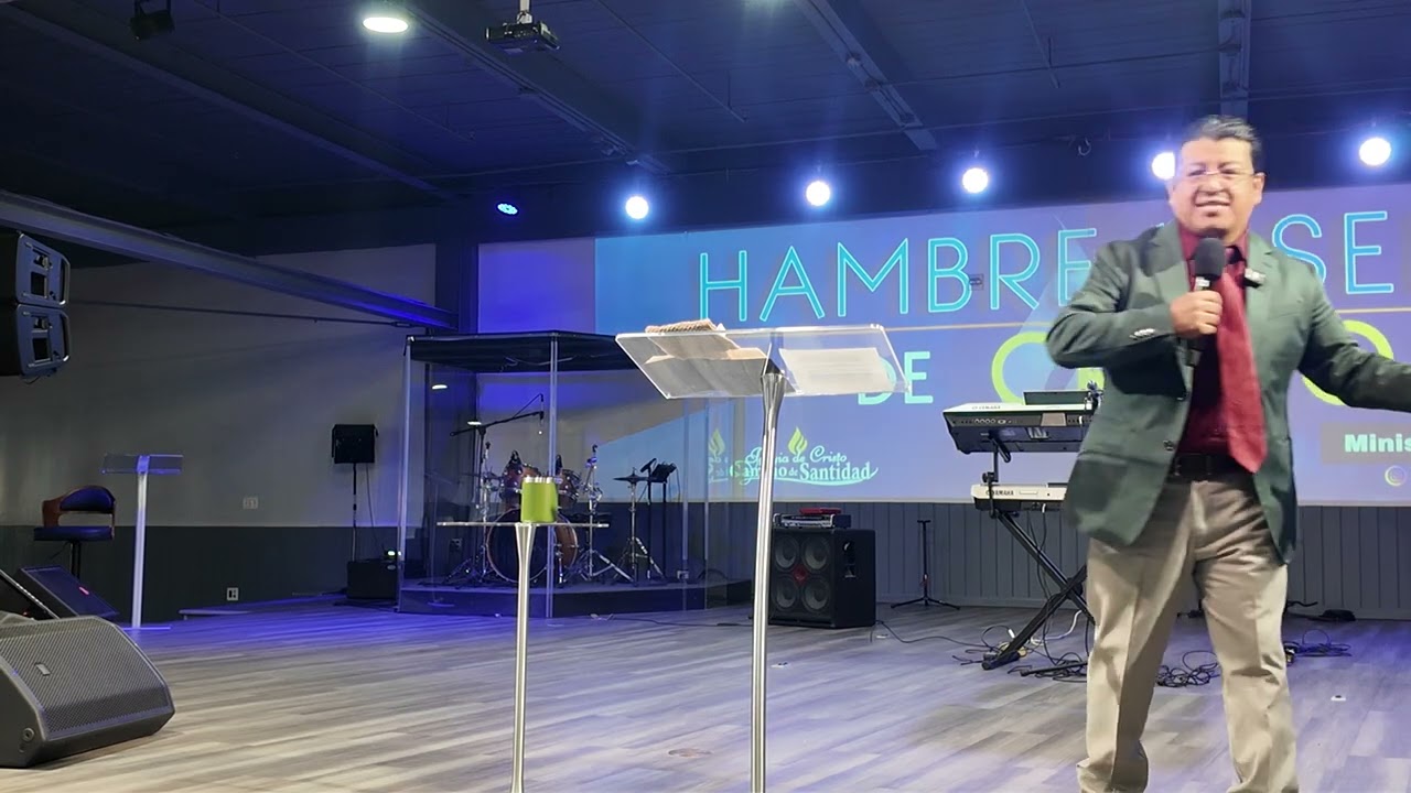 Hambre y sed de CRISTO- Ministro Daniel Gonon IDCCDS